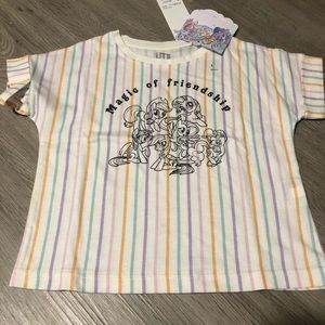 Uniqlo x My Little Pony T-shirt. NWT. Size 3